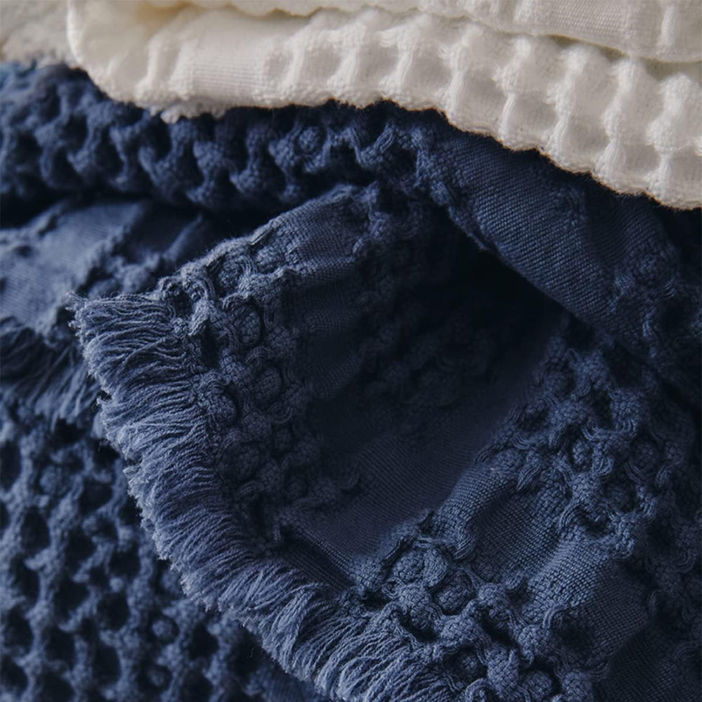 Obyčejná žakárová deka, bavlna, Yogi, 130 X 170 cm Přikrývky a přikrývky Naty Shop