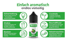 Twizzy, Koncentrované jablečné aroma, 30 ml Aromas Naty Shop