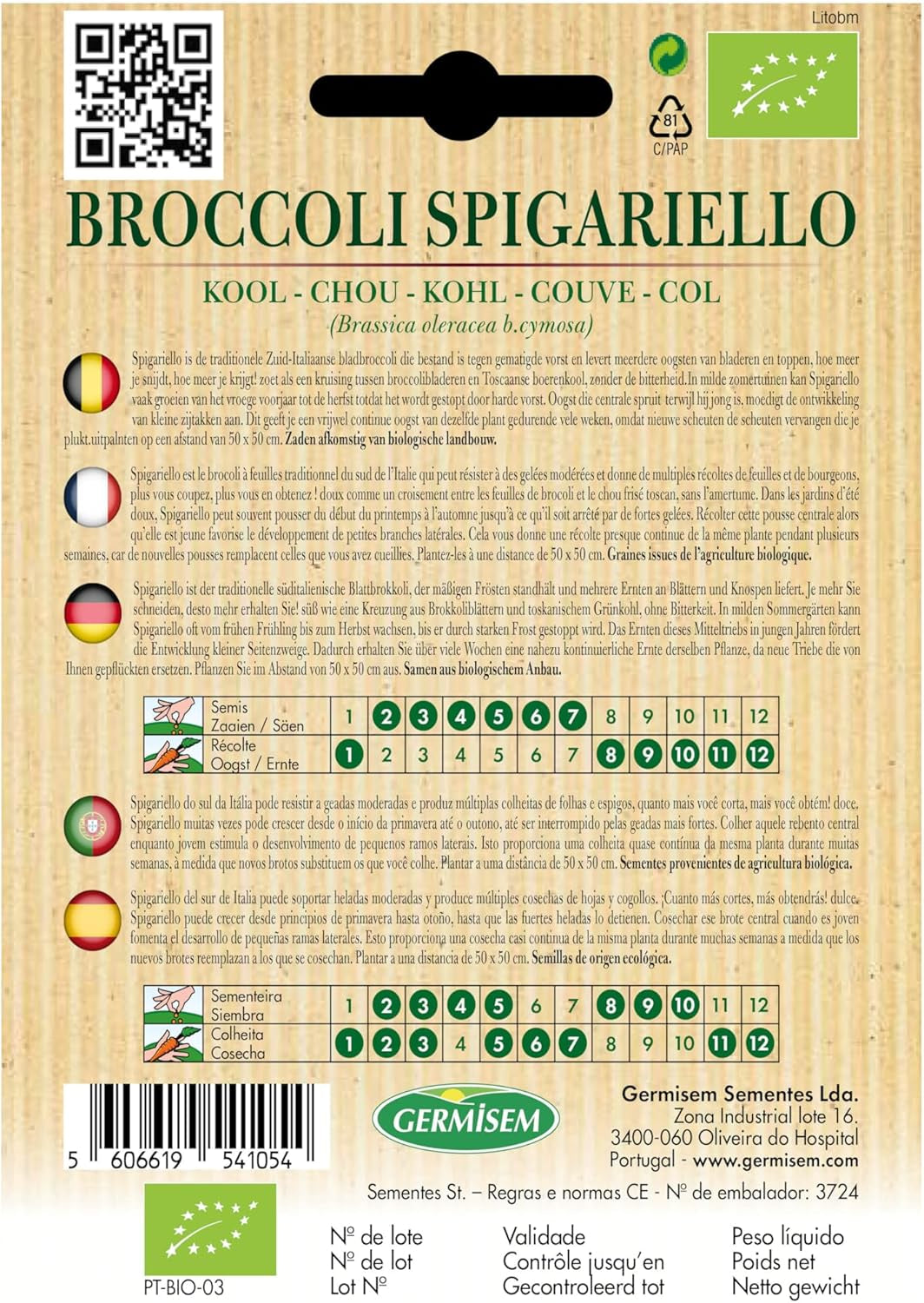 Kohl Broccoli Spigariello