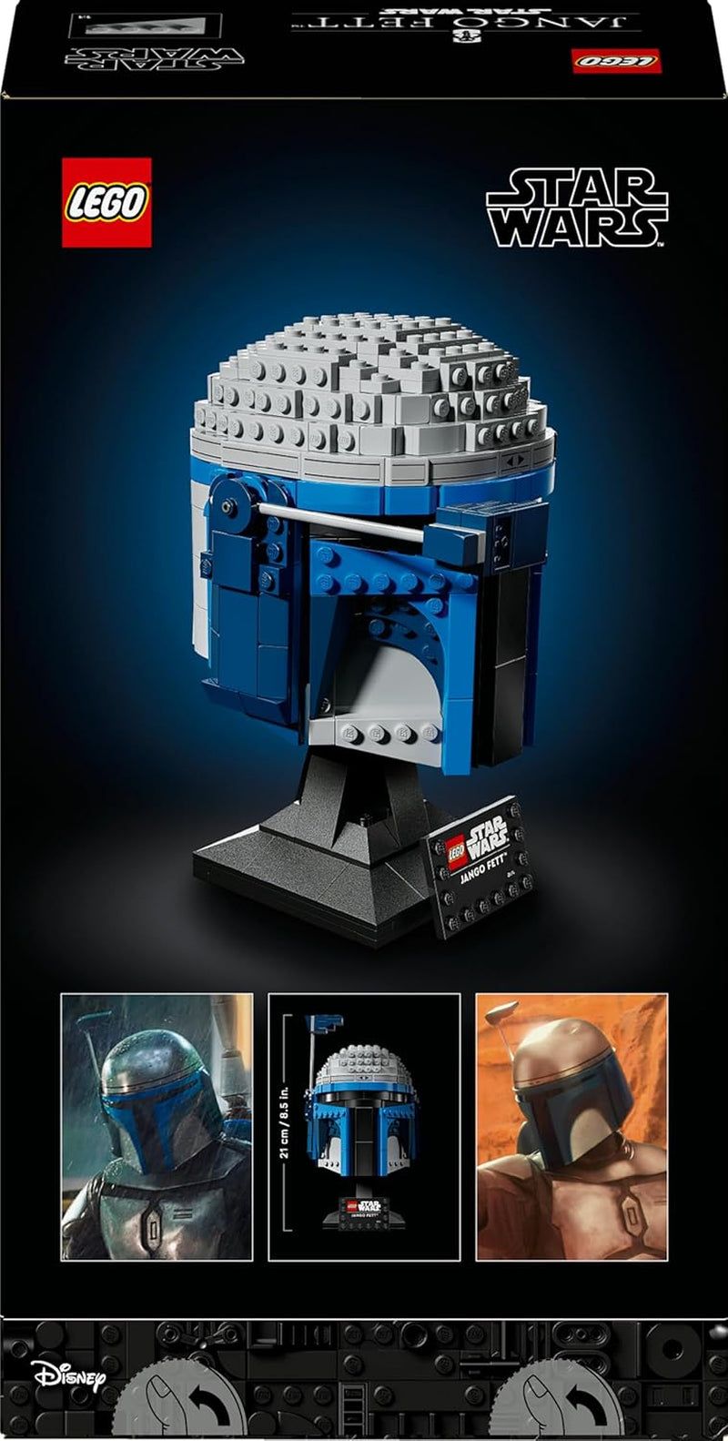 LEGO Star Wars 75408 Helma Jango Fett - Mandalorian Bauset für Erwachsene - Modell mit Ständer, Namesschild and Verstellbarer Antenna - Geschenk für Fans von Angriff der Klonkrieger