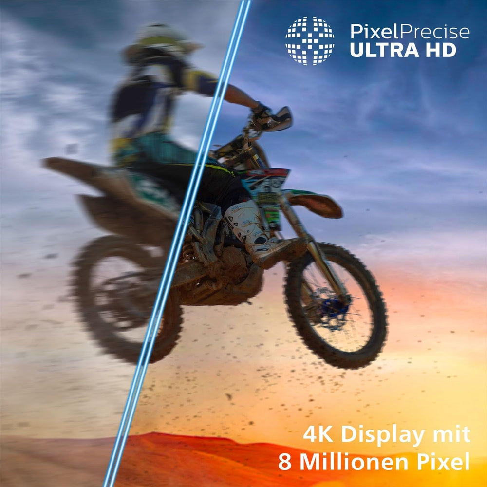 Televizor inteligent LED Philips 43PUS7800 4K - ecran de 43 de inci cu Pixel Precise Ultra HD, platformă Titan OS și sunet Dolby Atmos - Funcționează cu Alexa și Google Assistant