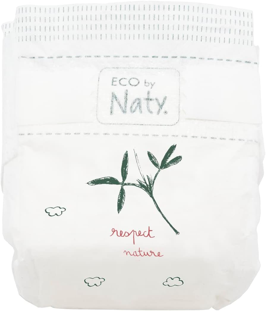 Eco by Naty Premium jednorázové plenky pro citlivou pokožku, velikost 5, 11-25 kg, (1 x 22 kusů)
