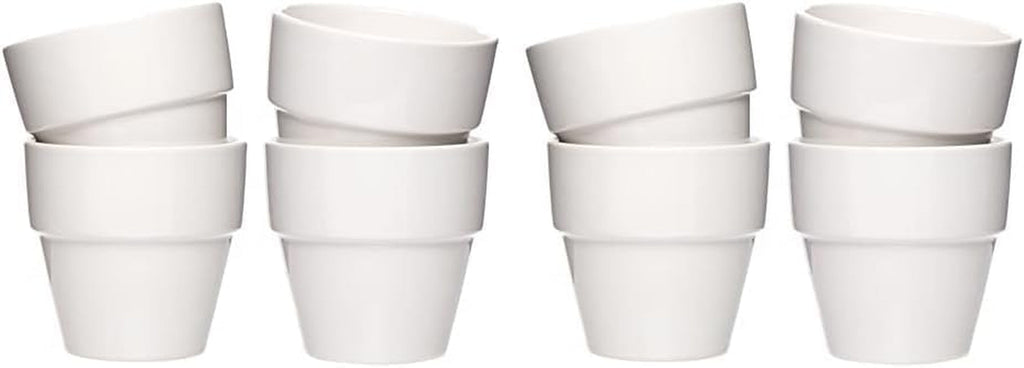 Ghivece mini din porțelan Baker Ross (6 bucăți), Porțelan