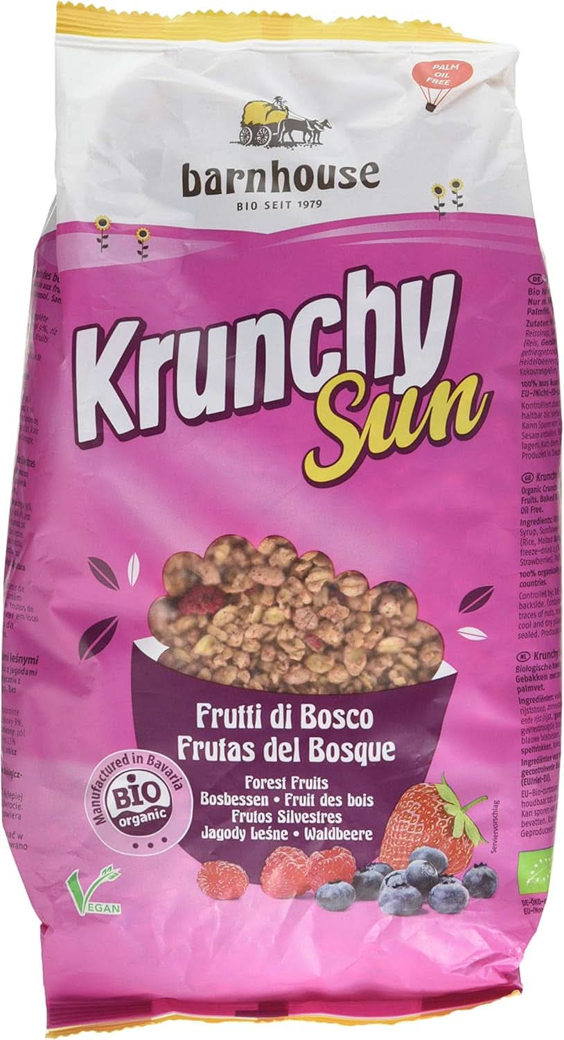 Barnhouse Muesli Krunchy Sun Fruits, 750 grame Cereale Naty Shop