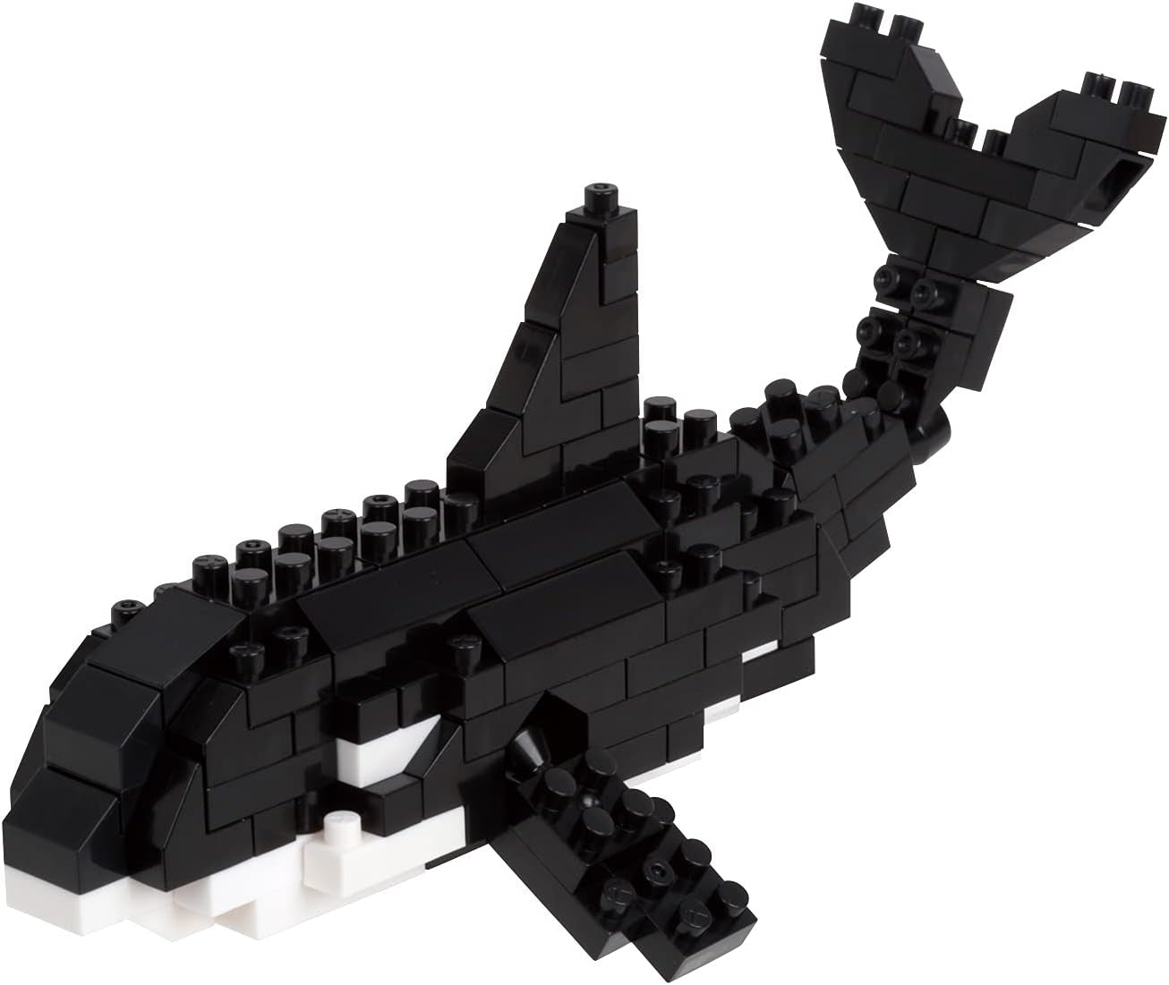 Bandai – Nanoblok – Roter Panda – Červená Panda – Mini-Bausteinfigur – Baukastenspiel – Pixel-Tierfiguren-Bausatz Panda – NBC194