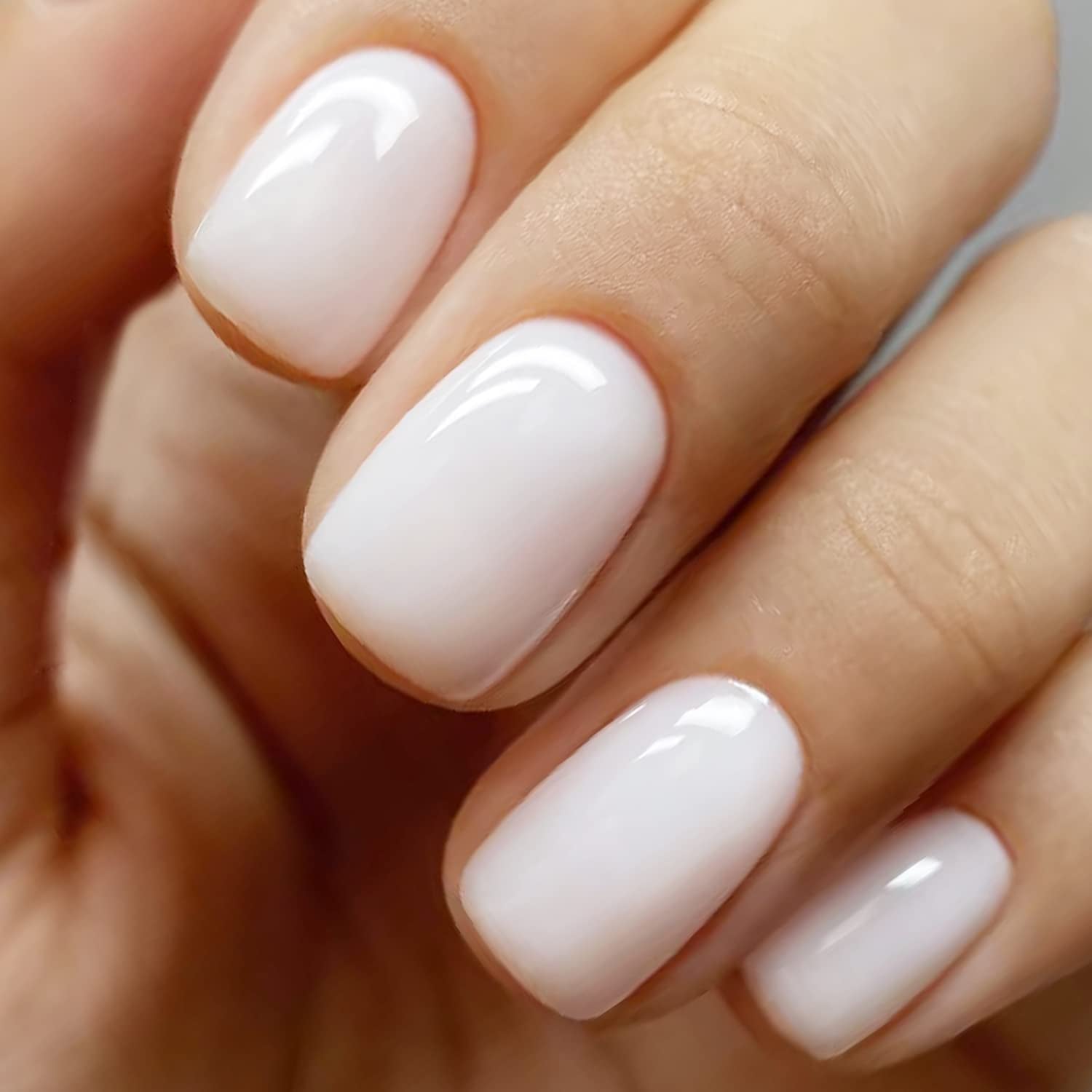 Ojă gel roz transparent – 16 ml, nuanța pielii, lampă LED translucidă pentru unghii, ojă gel pentru unghii, model Nail Art M087