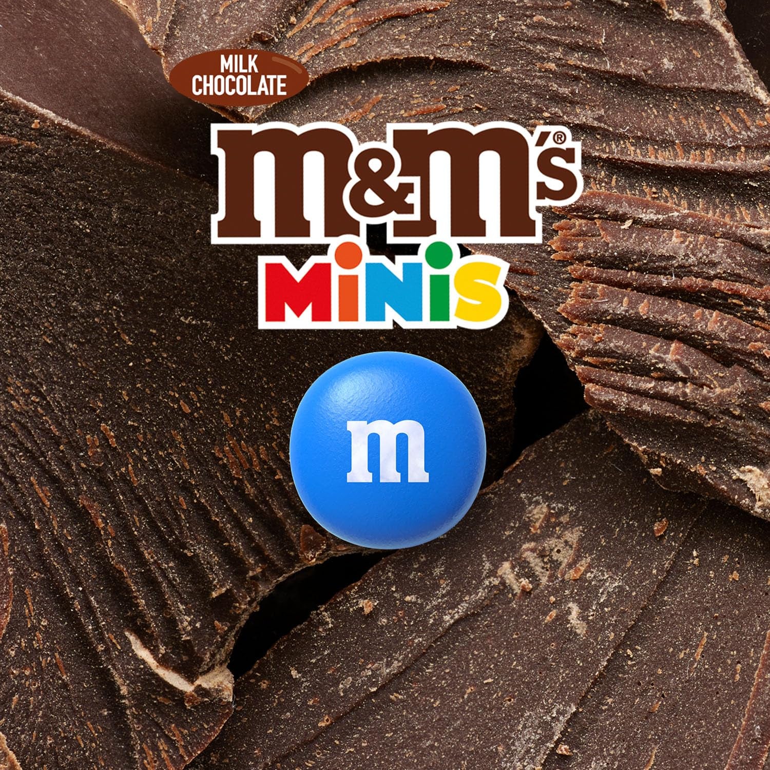 M&M's Chocolate Minis, Čokoláda, 1 x 324 g, Čokoládová čočka (324 g) (balení 2 ks)