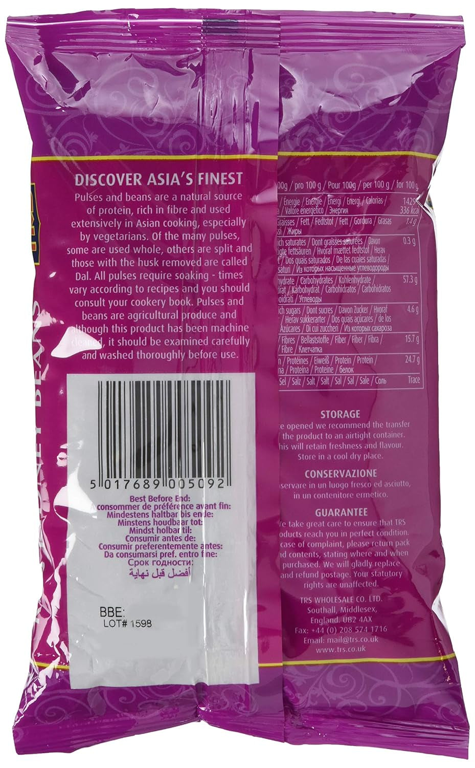 TRS - Červené fazole - (1 x 500 g)