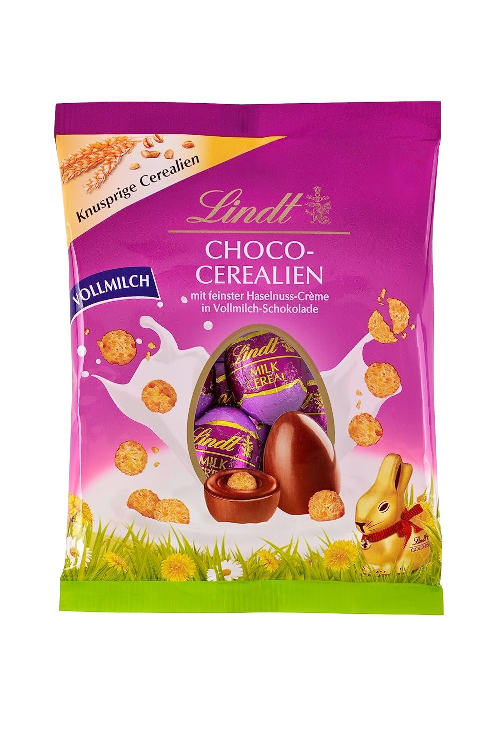 Lindt 15 Inimioare din Ciocolata, 300 grame Bomboane de Ciocolata Naty Shop Ciocolata cu lapte si cerealte integrale