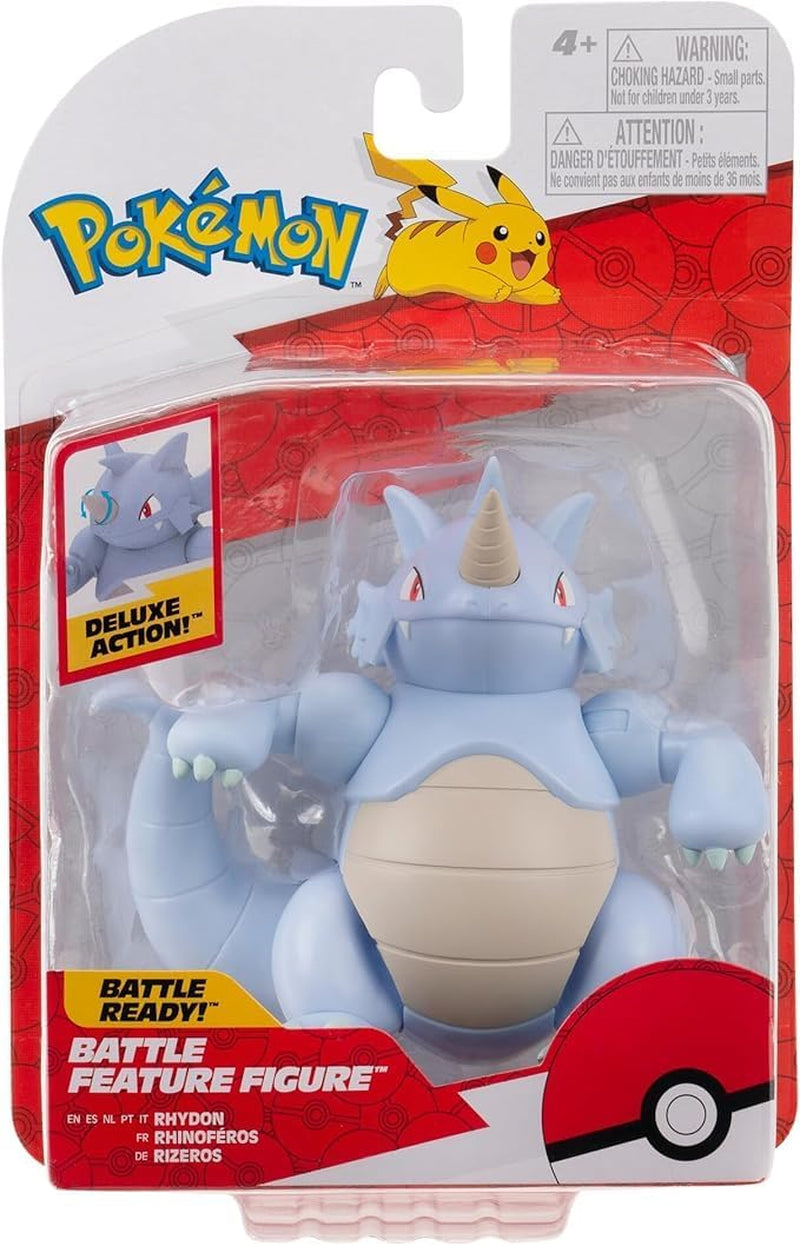 Pokémon PKW3418 - figurka s hranou bitvou - oficiální pohyblivá figurka Rizeros 11,5 cm akční figurky Naty Shop
