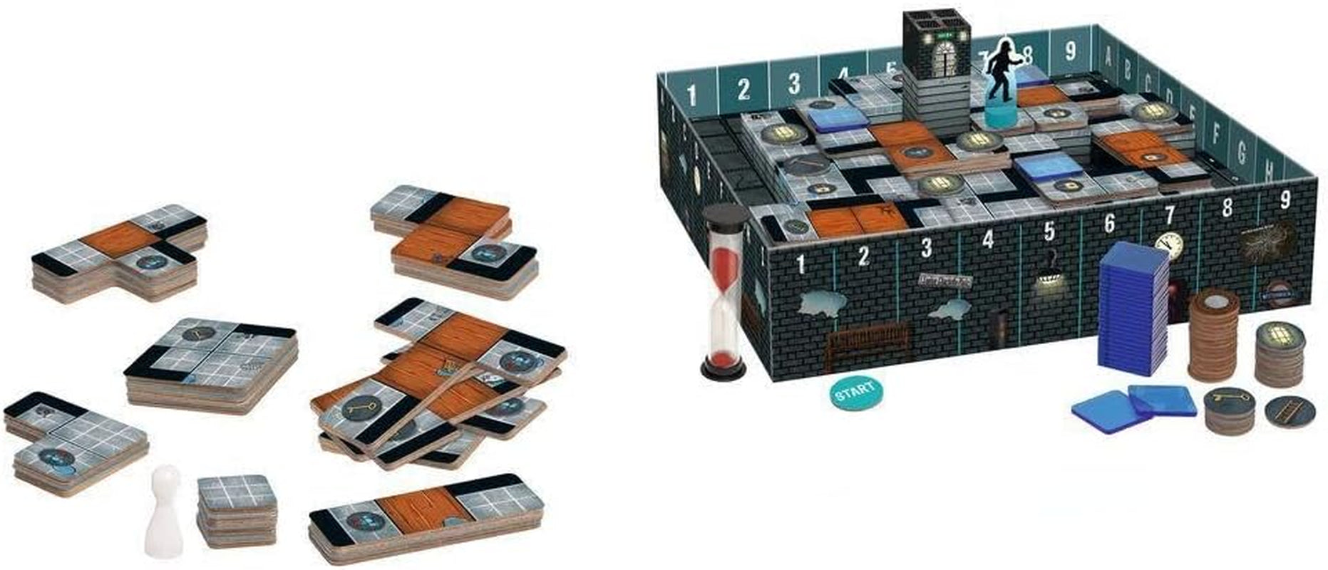 Moise. Sebastian Fitzek Underground, un joc thriller 3D inovator pentru fanii jocurilor de evadare, un joc de societate cooperativ de Marco Teubner cu diferite niveluri de dificultate, pentru vârste de 12 ani și peste.