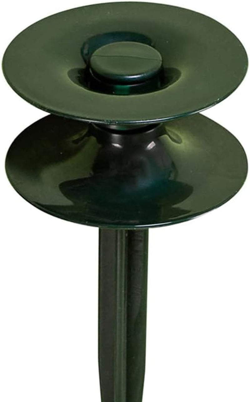 Set de 3 ghidaje pentru furtun, verde, 24 x 9 cm | Ghidaj pentru furtun și cablu de grădină cu ancoră de sol | Roletă pentru furtun pentru protejarea straturilor de flori și a pereților casei | Roletă pentru furtun de grădină și cablu