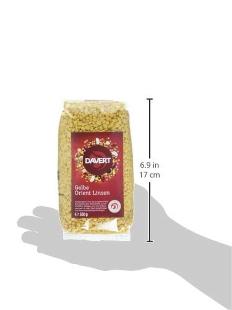 Davert orientální žlutá čočka (1 x 500 g) - Bio