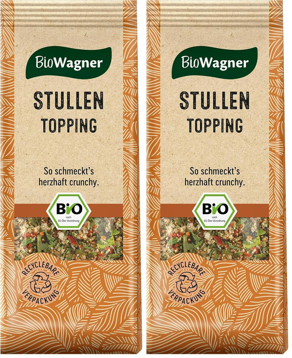 BioWagner - Bio Ras el Hanout, Gewürzmischung für Orientalische und Arabische Gerichte, ideální pro kuskus, Tajine nebo Hummus, přírodní Bio-Zutaten, recyklovatelné balení, 50 g