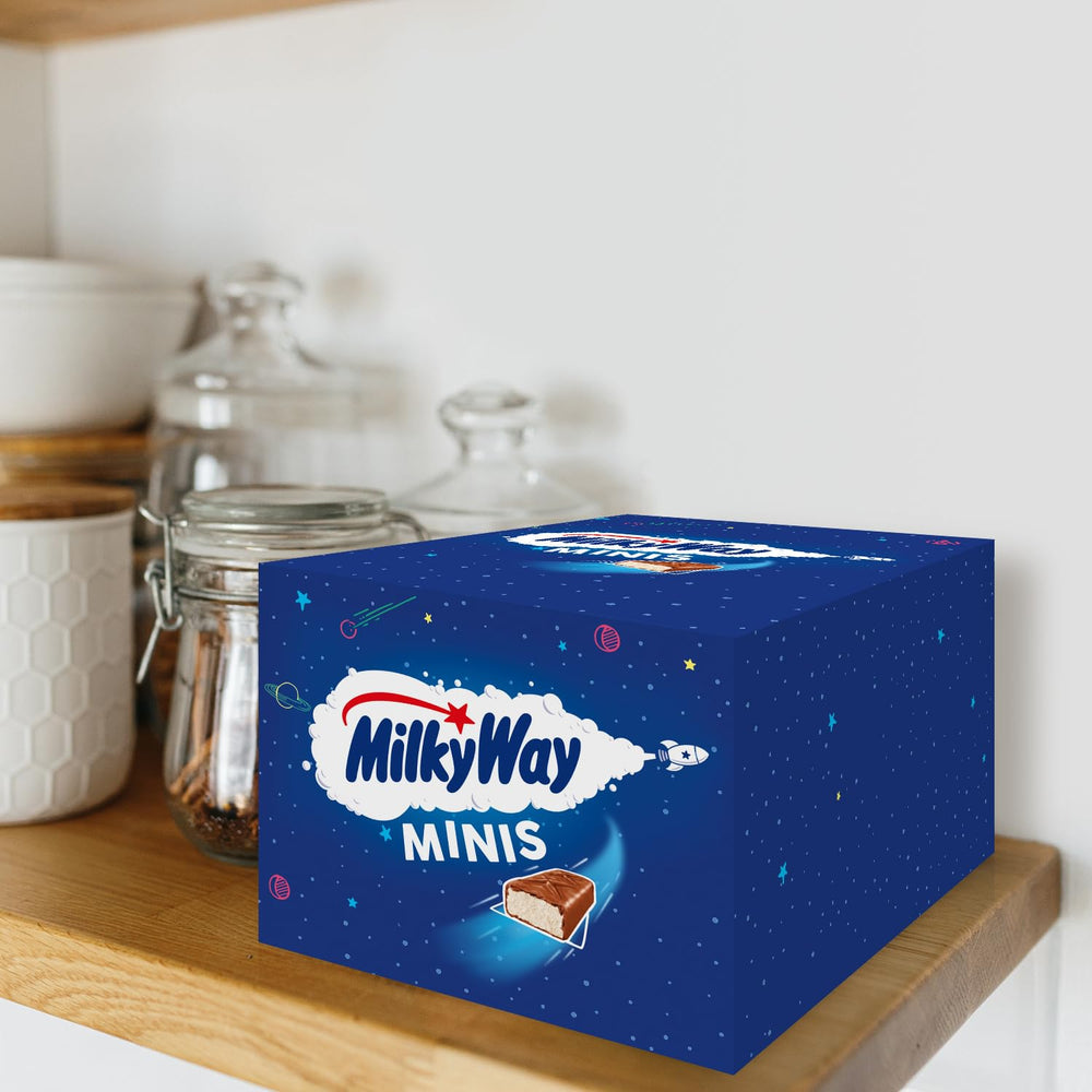 Mini čokoládové tyčinky, hromadné balení čokolády, lehký mléčný krém, 150 x 15,5 g, 2,3 kg