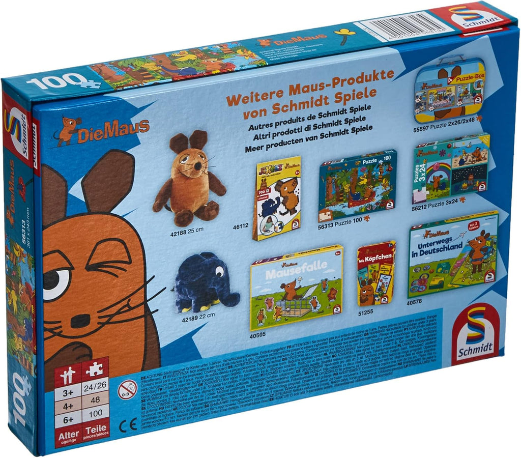 Șoarecele, în junglă (puzzle pentru copii) Puzzle Naty Shop