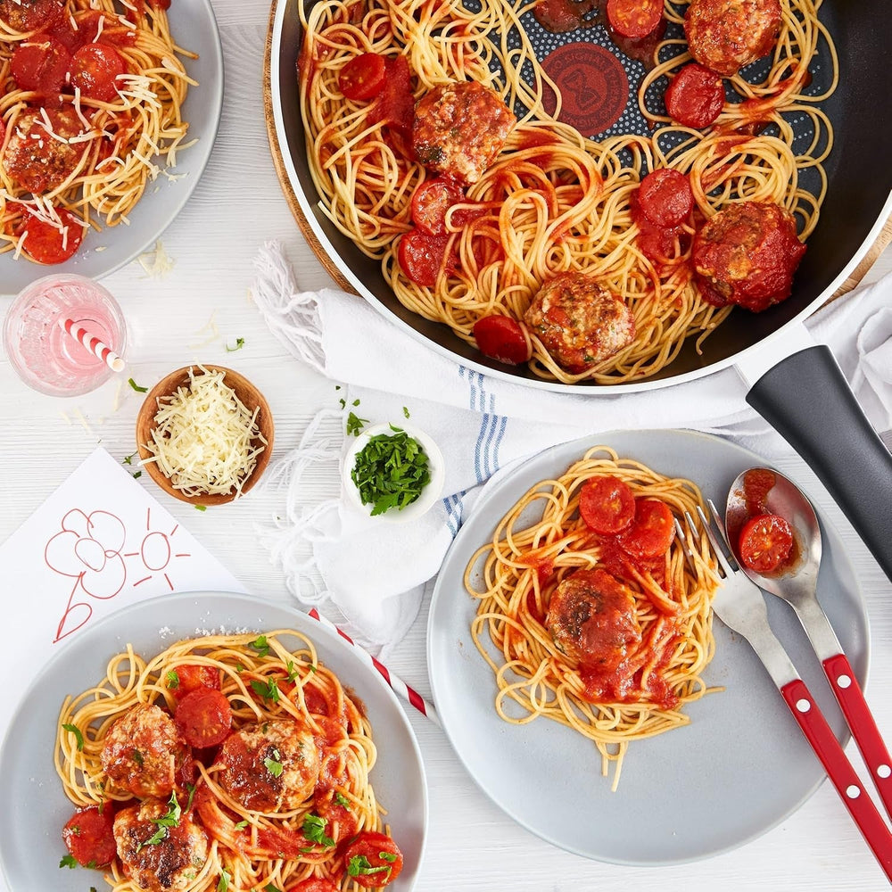 Tefal C27808 Generous Cook Pan 32 cm, nepřilnavý povrch, Thermo-Fusion dno, všechny typy indukčních varných desek Hrnce a pánve Naty Shop