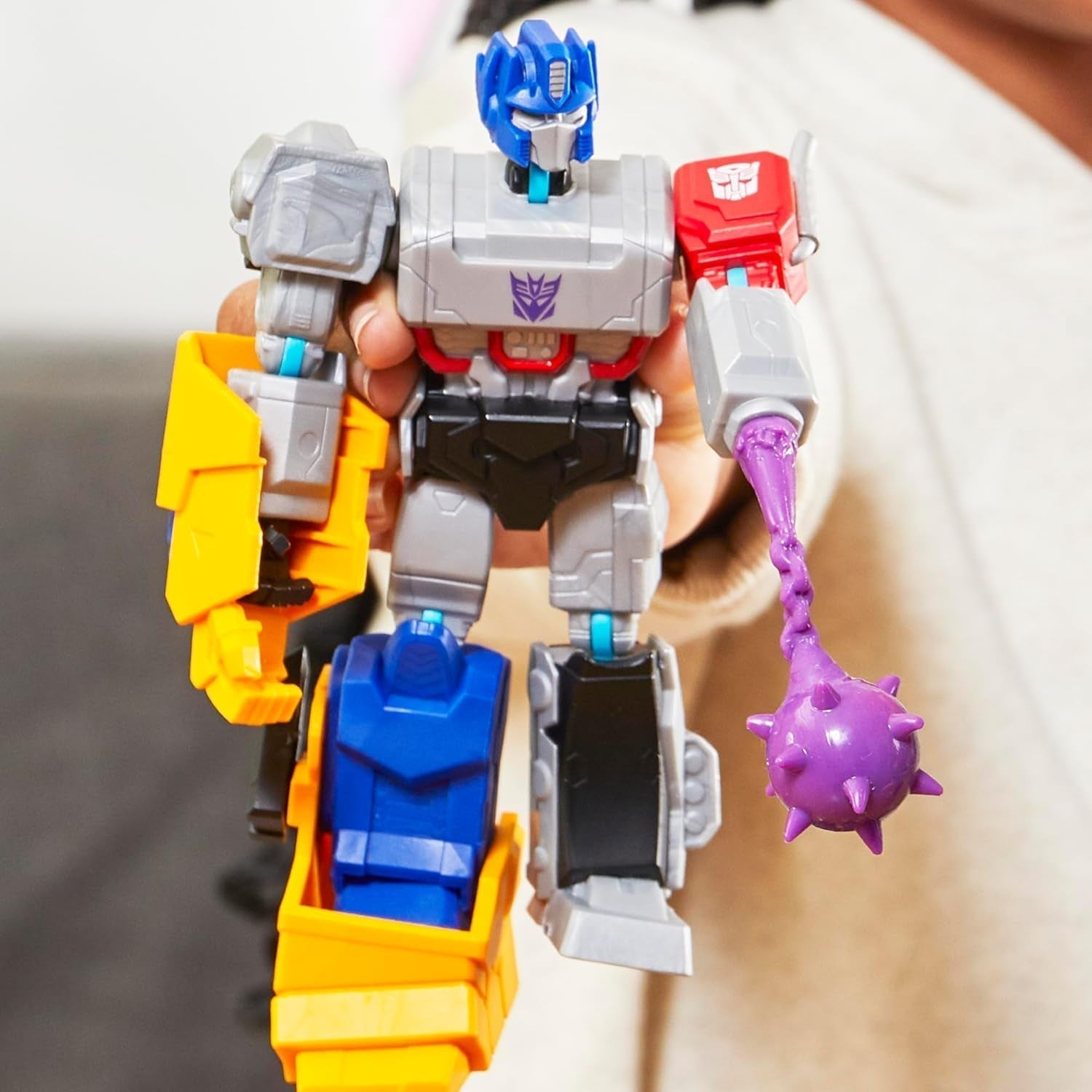 Transformers Mixmashers Optimus Prime Přizpůsobitelné Deluxe akční figurky a příslušenství Akční figurky Naty Shop