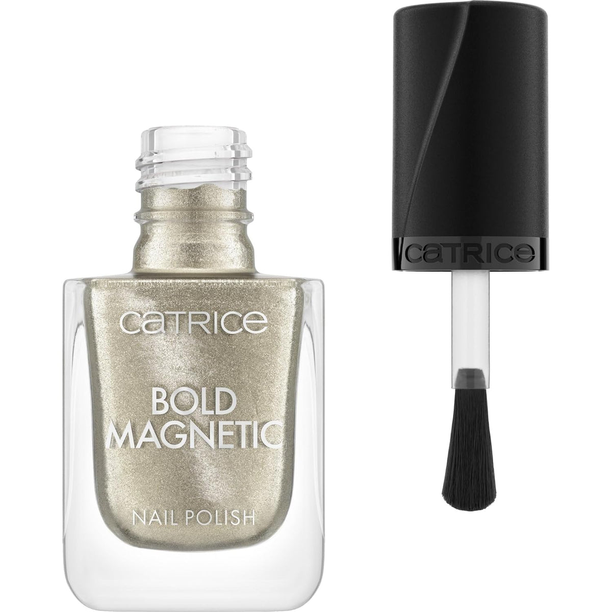 Catrice Bold magnetický lak na nehty, no. 030, zlatá, metalická, veganská, bez mikroplastů, bez parfemace, bez parabenů, 1 balení (10,5 ml)