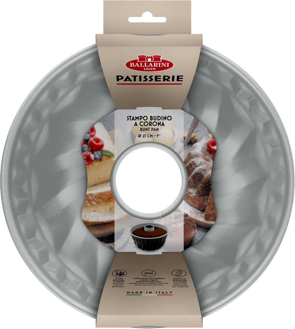 Ballarini, Pekáč, různé modely Formy a plechy Naty Shop Grey Forma na pudink, korunka 23 cm