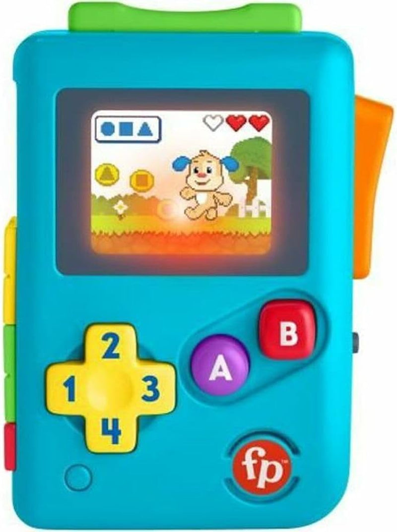 Fisher-Price HBC86 - Learning fun Lil' Gamer, jucărie muzicală de învățare și activitate, versiunea în limba germană, pentru bebeluși și copii mici de la 6 la 36 de luni Jucarii Bebe Naty Shop Franța Multi