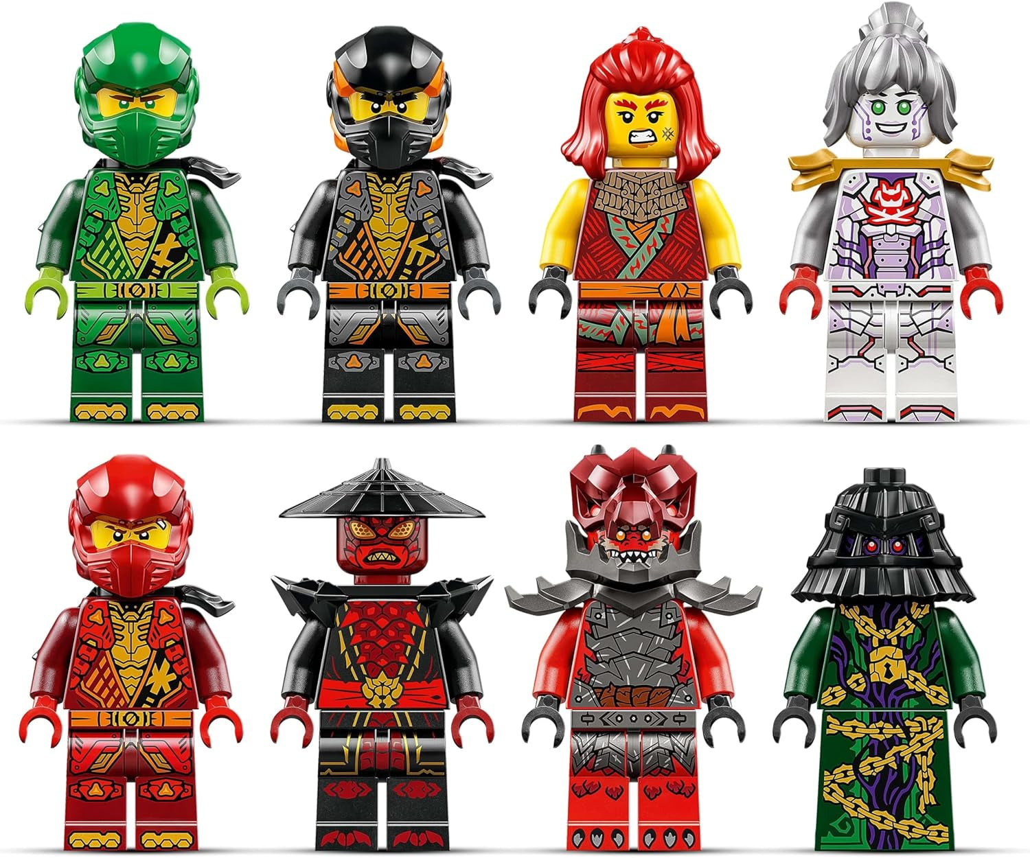 LEGO NINJAGO Lightbow Dragon - hračka s 8 minifigurkami a Spinjitzu kolem - interaktivní ninja stavební hračka pro chlapce a dívky starší 9 let - tip na dárek pro fanoušky 71836 Stavebnice Besuche den LEGO-Store