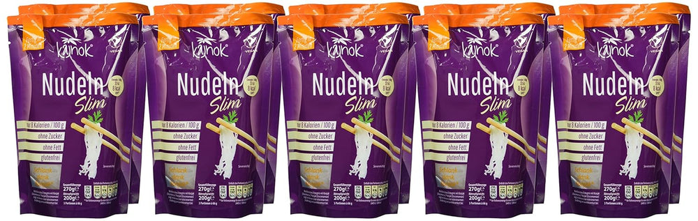 Tenké nudle, 10 x 270 g, scezená váha 200 g