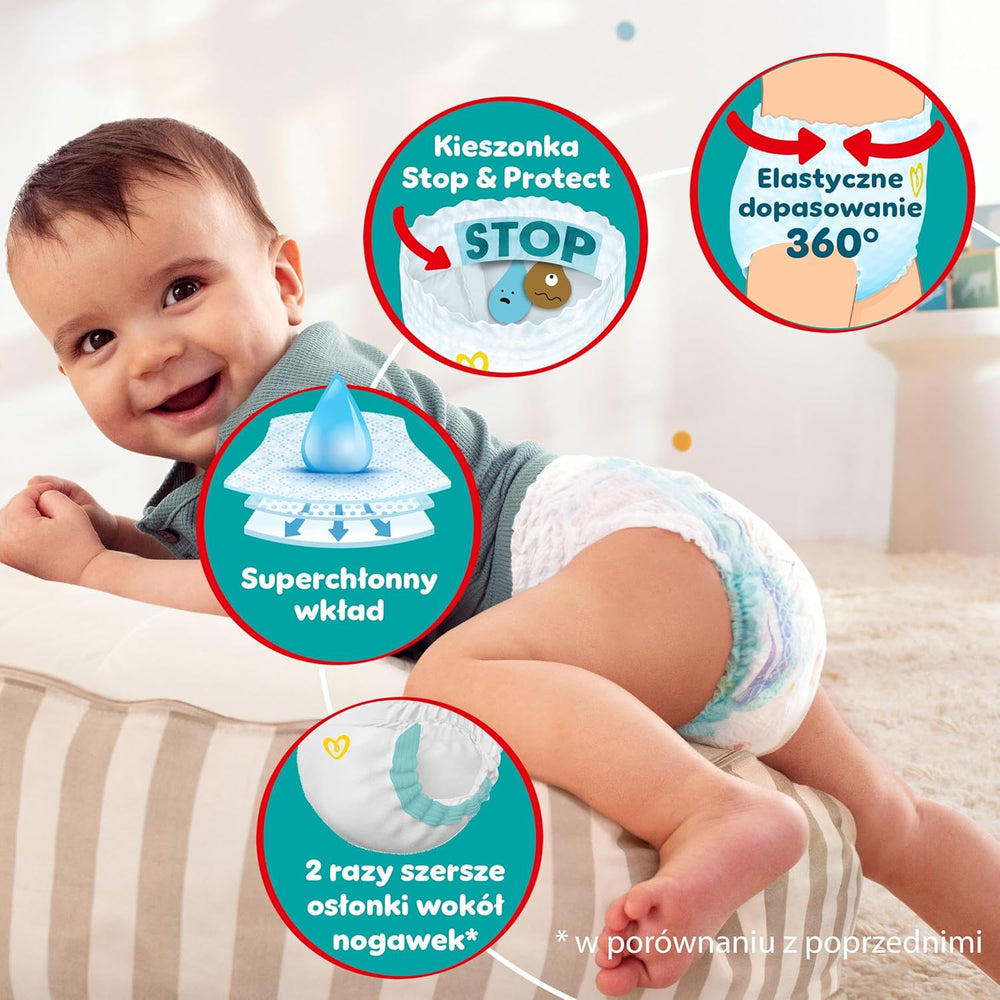 Pampers (Stará verze), Kalhoty Boys/Girls 4 176 ks.