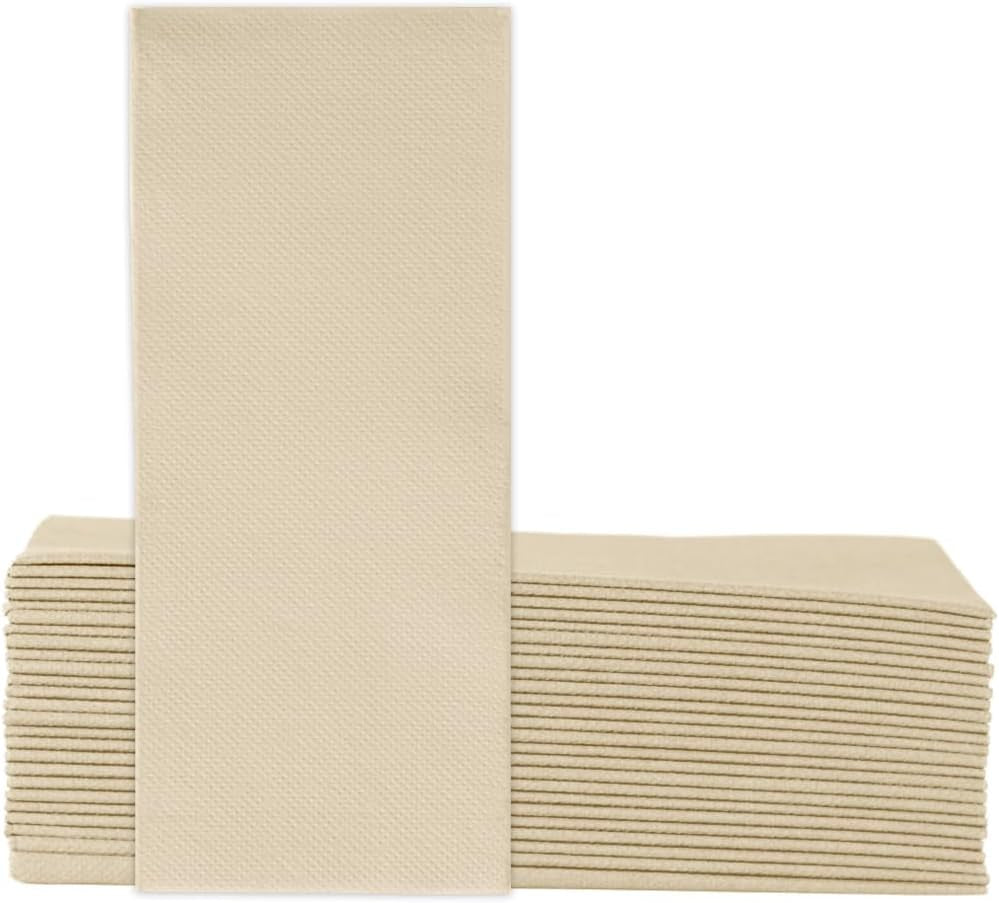 Șervețele Soft Point 50, pliere 1/8, de înaltă calitate, șervețel de unică folosință, 32X38 cm, șampanie