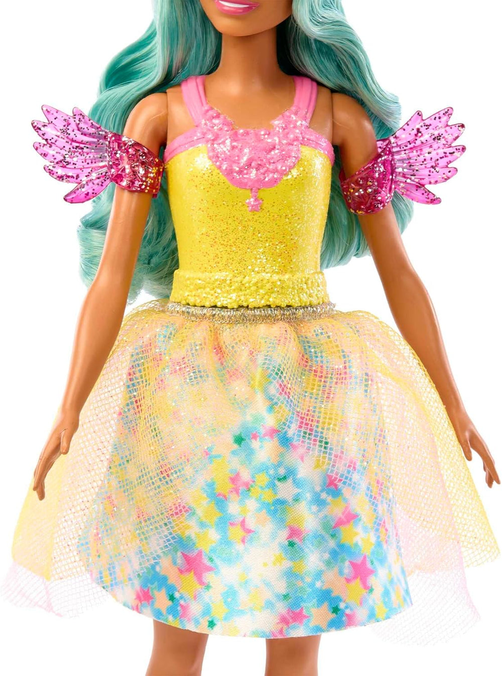 Barbie Ein Verborgener Zauber - Teresa Puppe mit märchenhaftem Outfit, gewelltes Haar und Kamm für Frisierspaß, für Kinder ab 3 Jahren, HLC36