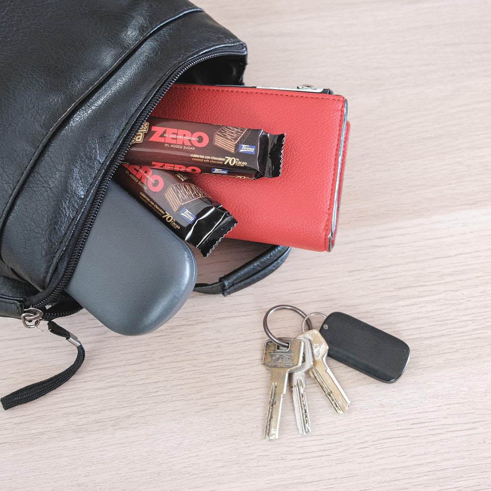 Vafle s hořkou čokoládou Tirma 70% kakaa | Bez přidaného cukru | Vhodné pro keto diety | Nízký obsah sacharidů | Pro diabetiky Čokoládové oplatky Multi Pack | 3 kusy | 64,5 g