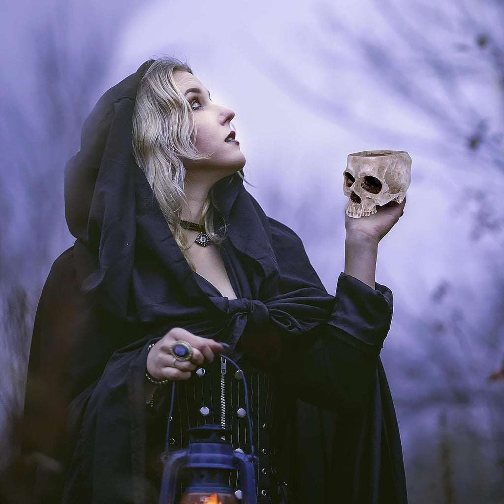 Ghiveci de flori READAEER în formă de craniu