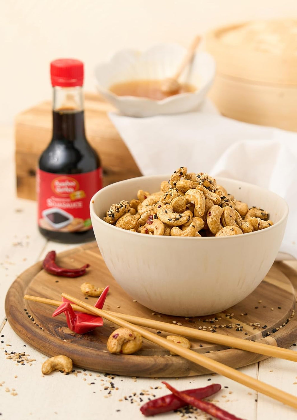 Bambusová zahrada - Chinesische Sojasauce , Würzsauce für Fleisch, Geflügel, Gemüse und vieles more , 1 x 200 ml (Verpackungsdesign kann abweichen)