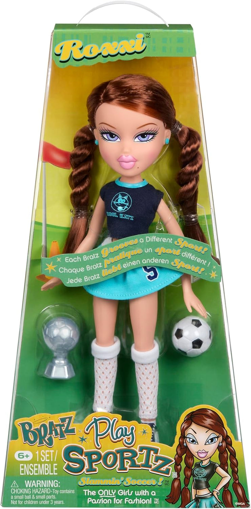 Bratz Play Sportz Cloe (tenis) – Modepuppe s příslušenstvím