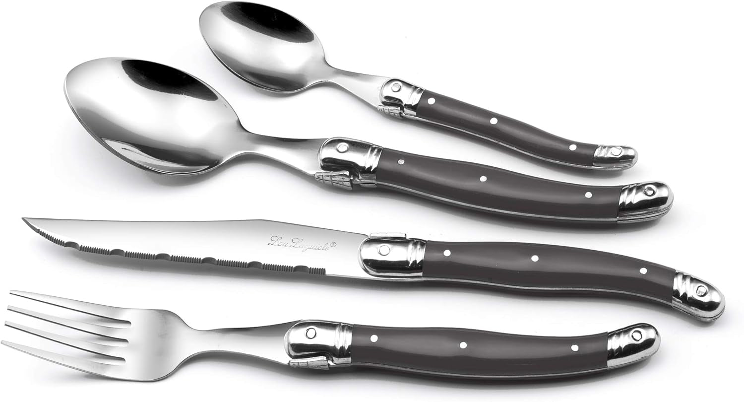 LOU LAGUIOLE TRADITION Sada steakových příborů 24 kusů Kitchen Naty Shop