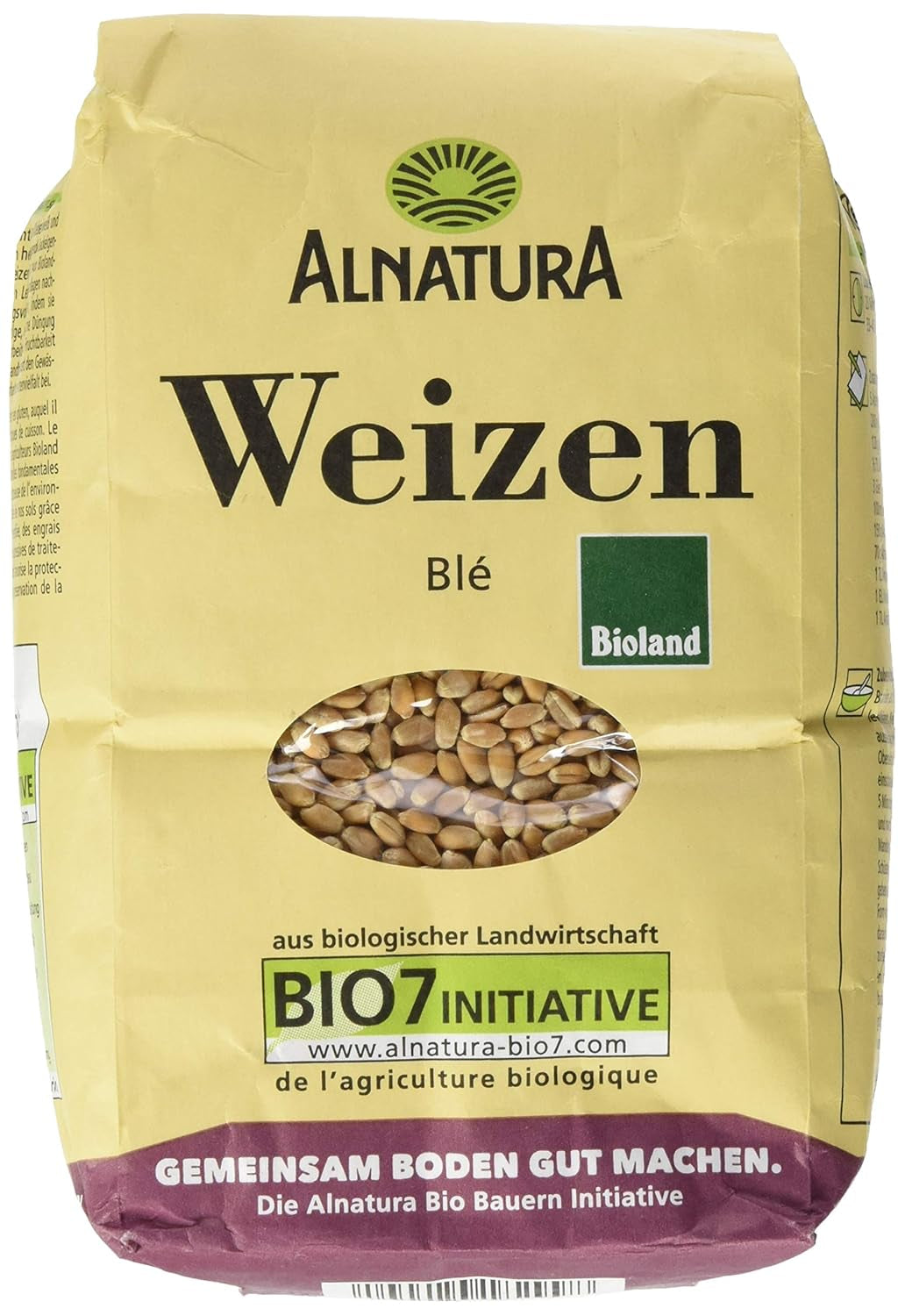 Bio pšeničná zrna, 1 kg