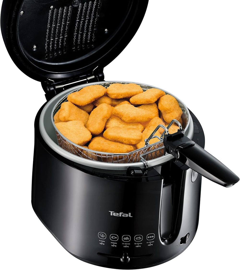 Fritéza Tefal Maxi Fry, technologie Cool Wall, 1,2 kg, nastavitelný termostat Spotřebiče Naty Shop