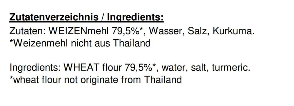 Čínské kohoutí nudle (1 balení x 454 g)
