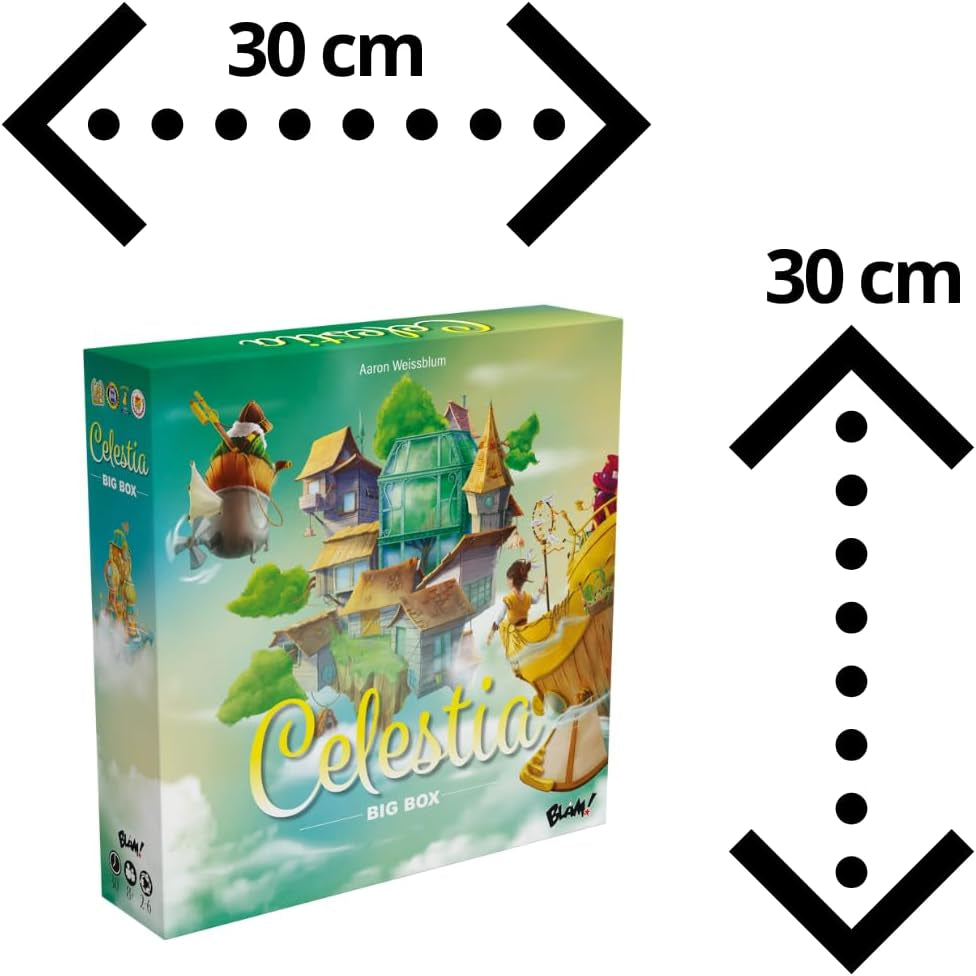 Obviňovat! Celestia Big Box • Kompletní sběratelská základní hra + 2 rozšíření rodinná stolní hra – pro 2 až 6 hráčů – věk 8+ – 30 minut