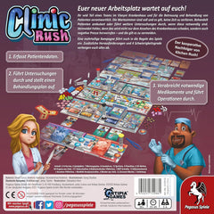 Pegasus Games 51231G Clinic Rush, M