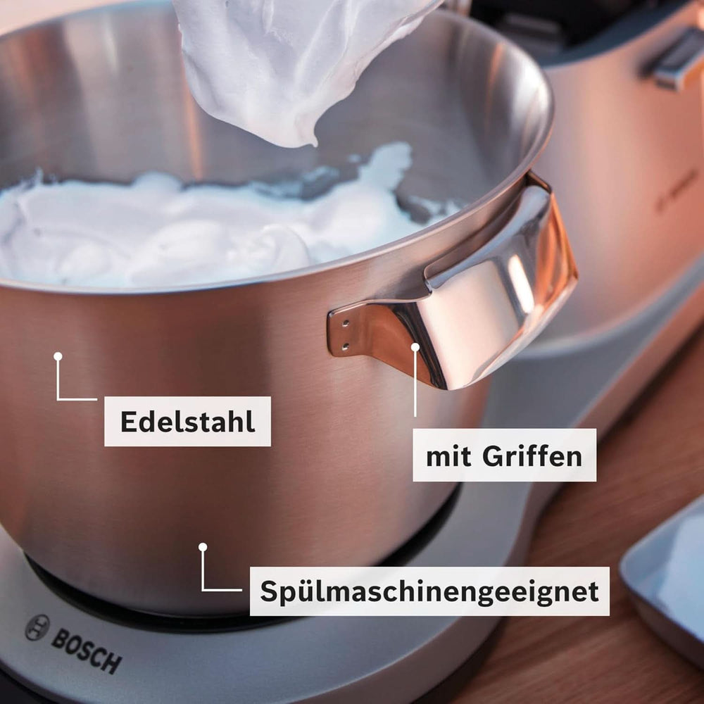 Kuchyňský robot Bosch Series 8 MUM9AX5S00, nerezová mísa 5,5 l, 1600 W Mother and Child Naty Shop