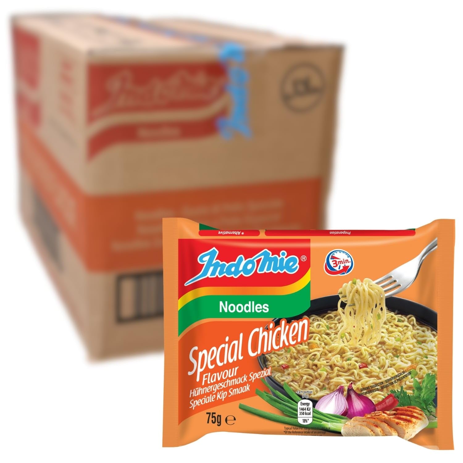 INDOMIE – Instantní nudle Mi Goreng – Multipack (40 x 80 g)