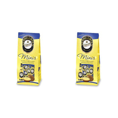 RCP Verpoorten Minis, vaječné lanýže, alpská mléčná čokoláda, tekutá náplň, obsahuje alkohol, skvělý dárek, 110 g (balení 2 ks)