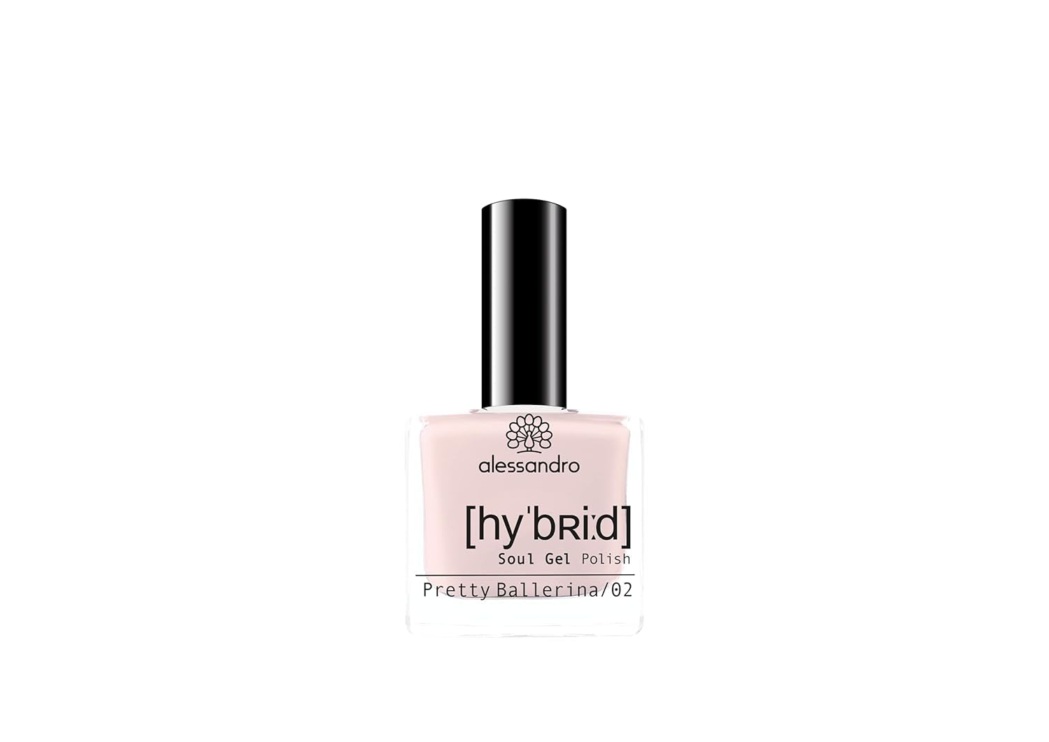 Lak na nehty Alessandro Sinful Glow HYBRID - Nude odstín - Perfektní nehty v pouhých 3 krocích, bez LED - vydrží až 10 dní! 8 ml