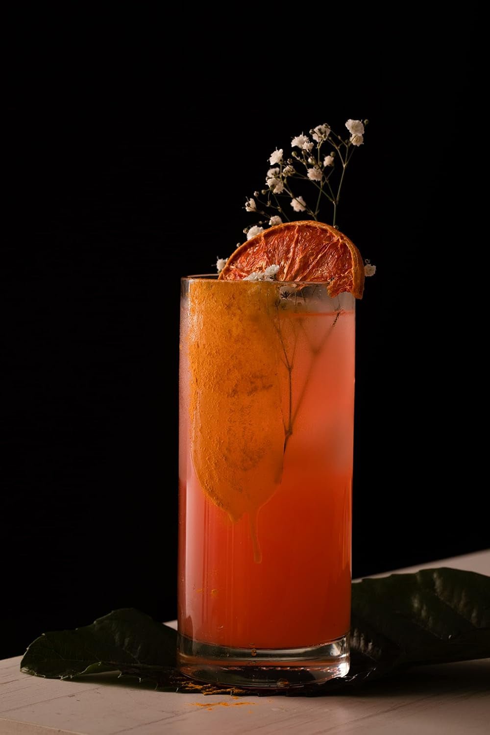 90gr Grapefruit uscat pentru cocktailuri - Fructe uscate fără zahăr pentru cocktailuri, decorațiuni, cofetărie, Crăciun, băuturi - 100% Natural Felii uscate fără aditivi Produse deshidratate Naty Shop