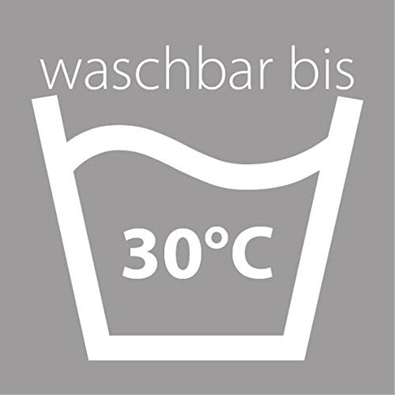 Traumnacht Pernă din bambus cu fibre de bambus, hipoalergenic, antibacterian Set de perne cu fermoar, format din 2 perne 40X80Cm, certificat Oeko-Tex, dezvoltat în Germania Perne standard Naty Shop