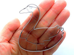 Formă de biscuiți Städter Swan 6,5 cm Oțel inoxidabil, Argintiu