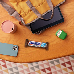 Čokoládové proteinové tyčinky Snickers – bohatá chuť s karamelovými lískovými oříšky a nugátem, hromadné balení 18x47g