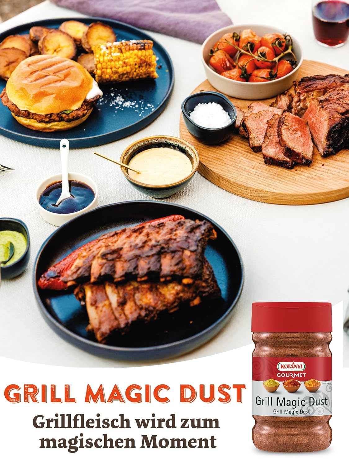 Koření na grilování Kotányi Magic Dust Grill - dokonalá chuť