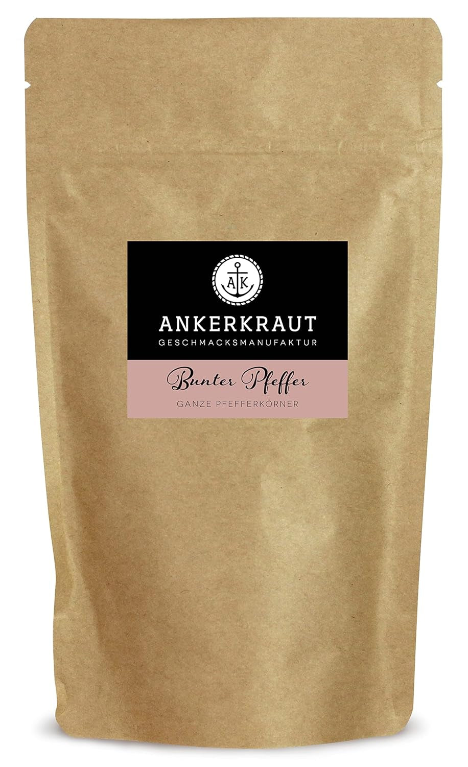 Ankerkraut Bunter Pfeffer, ganze Pfefferkörner für die Pfeffermühle, 150g v sáčku